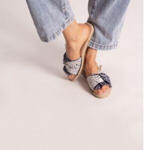 Manebi hamptons bandana sandal